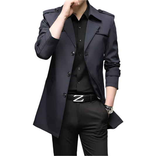 Dam Trench Coat Elegant Polyester 0