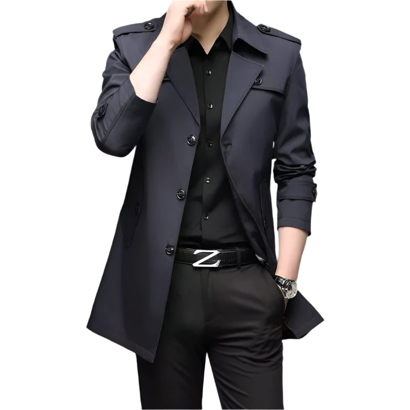 Dam Trench Coat Elegant Polyester 0