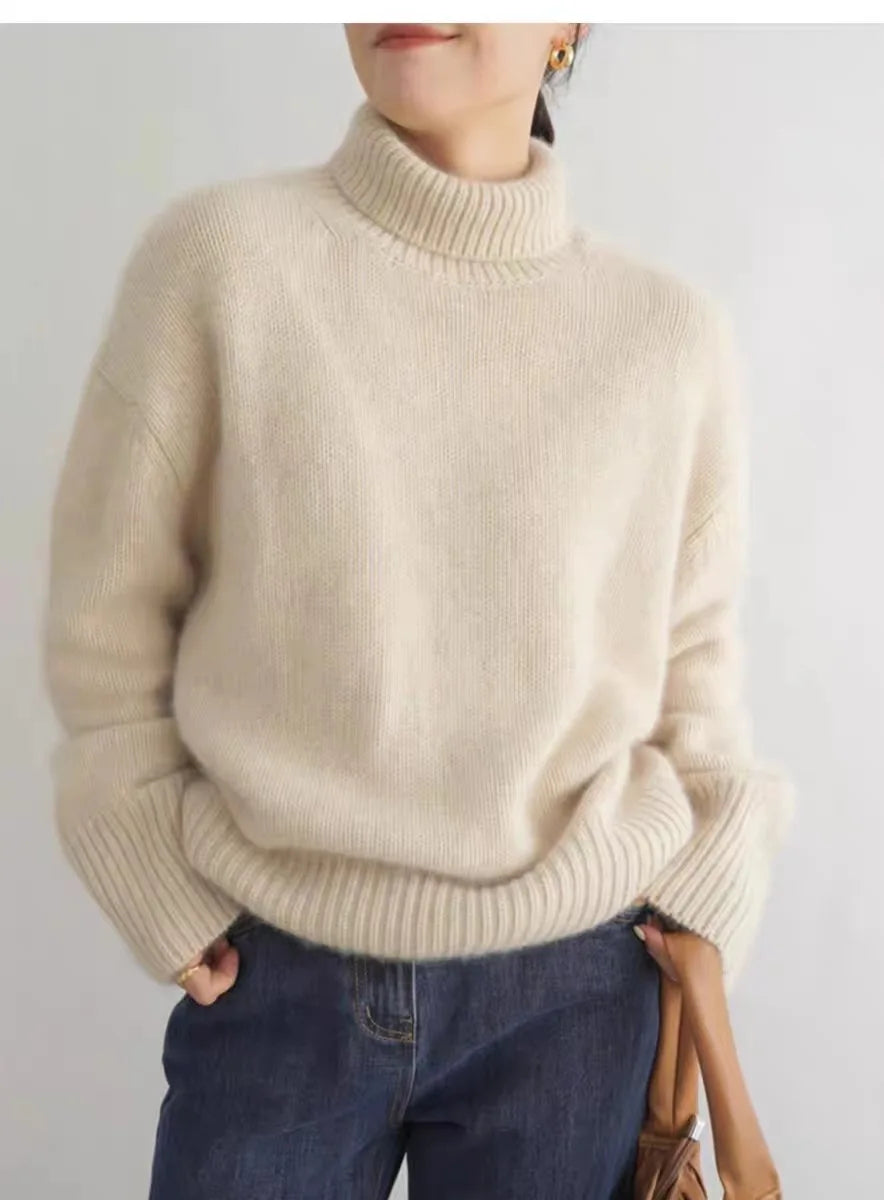 Dam Turtleneck Kashmirgenser 1