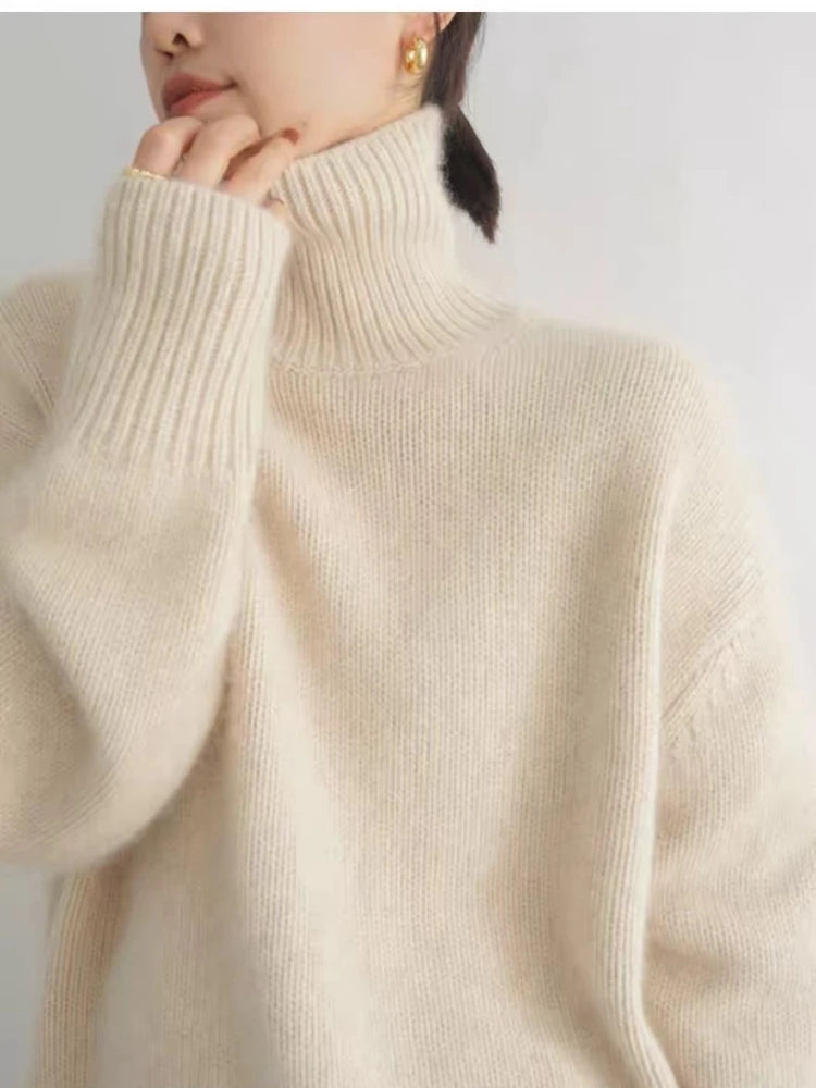 Dam Turtleneck Kashmirgenser 2