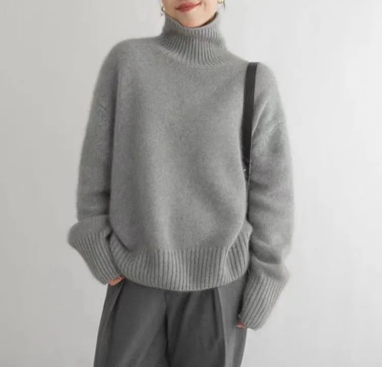 Dam Turtleneck Kashmirgenser 4