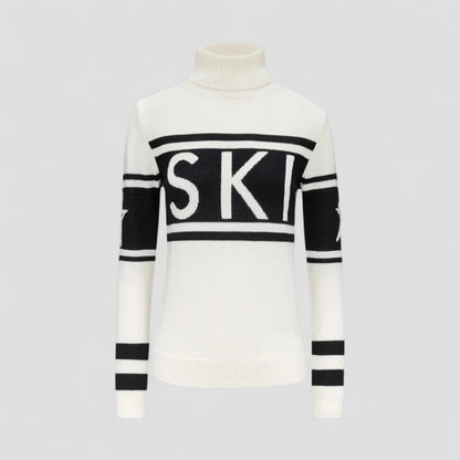 Dam Turtleneck Tröja Modern Stil 1
