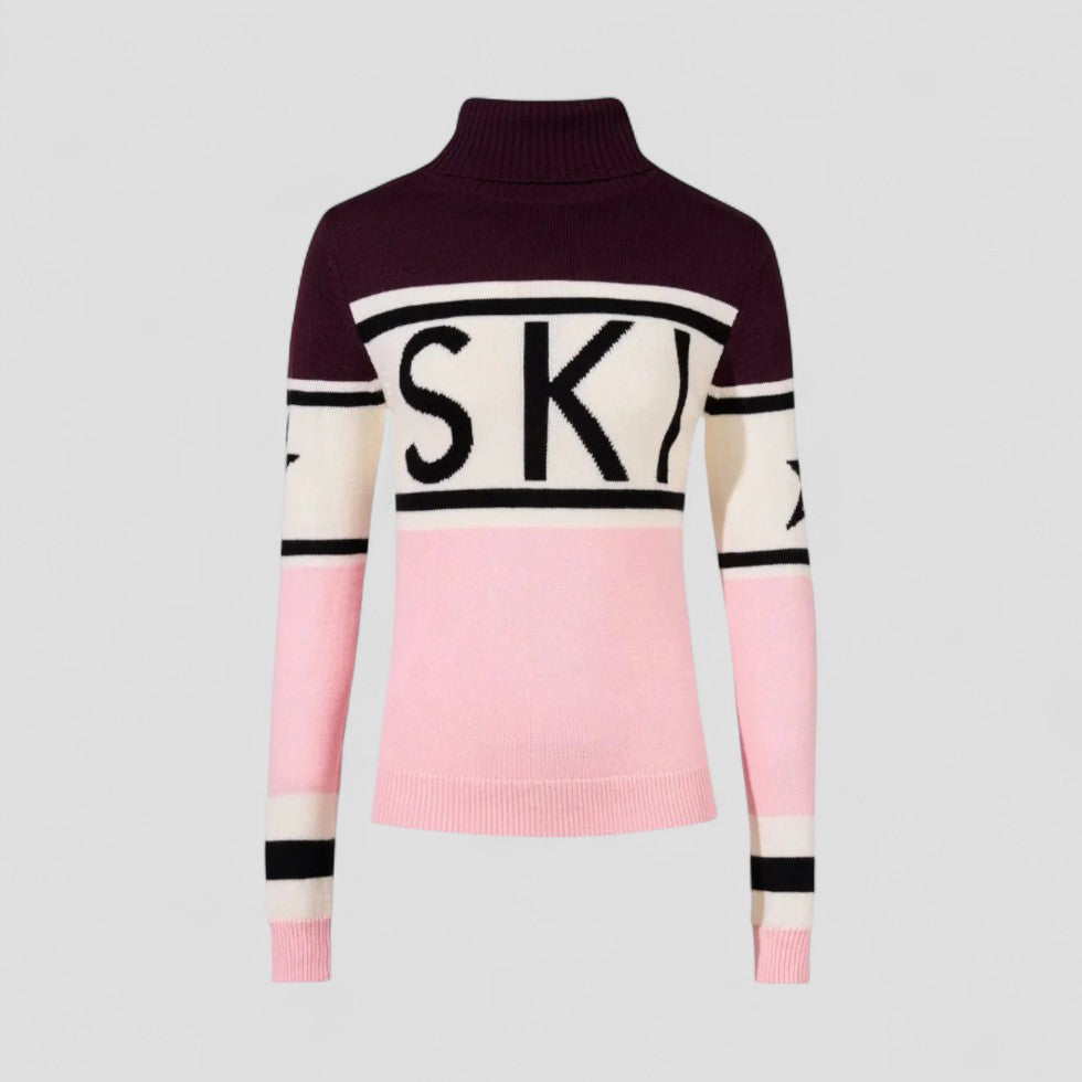 Dam Turtleneck Tröja Modern Stil 2