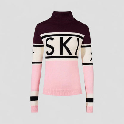 Dam Turtleneck Tröja Modern Stil 2