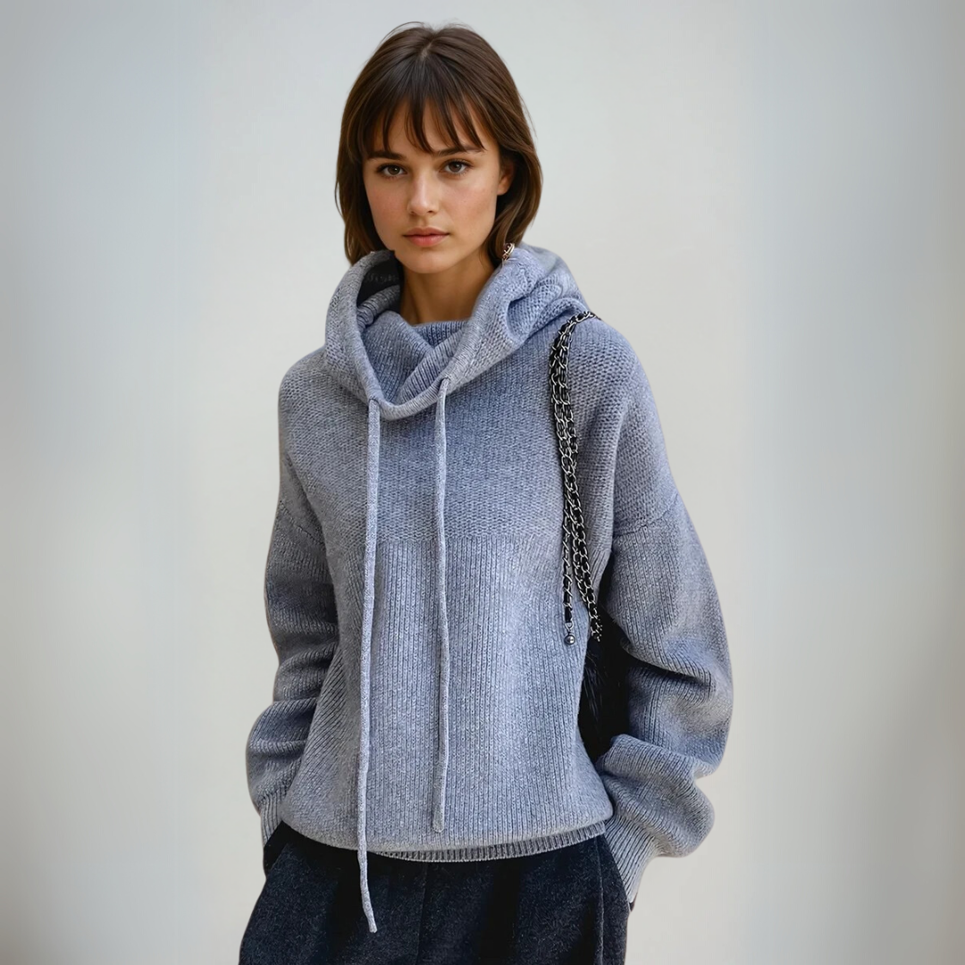 Dam Turtleneck Tröja Elegant Ull 1