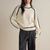 Dam Turtleneck Tröja Mjuk Cashmere Avslappnad Chic 1