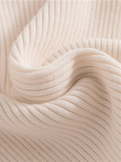 Dam Turtleneck Tröja Stickad Mjuk Pullover Cashmere 3
