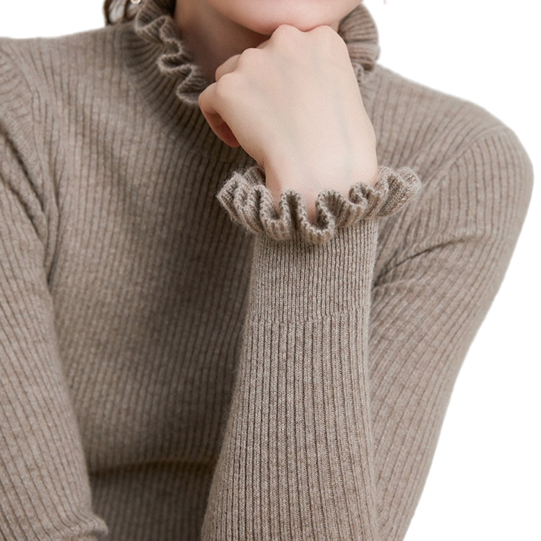 Dam Turtleneck Tröja Stilren 0