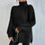 Dam Turtleneck Tröja i Bomullsjersey 6