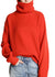 Dam Turtleneck Tröja i Cashmere Loose Fit 0