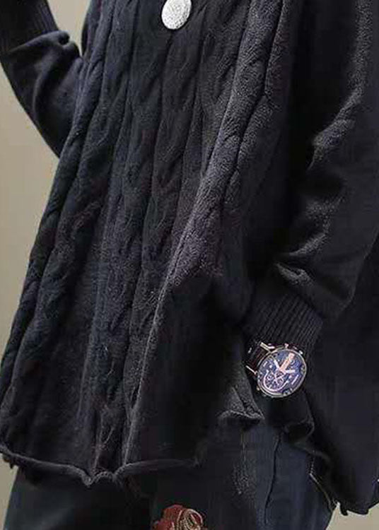 Dam Turtleneck Tröja med Sidöppning 4