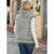 Dam Väst Zip-Up i Mjuk Fleece med Rymliga Fickor 5