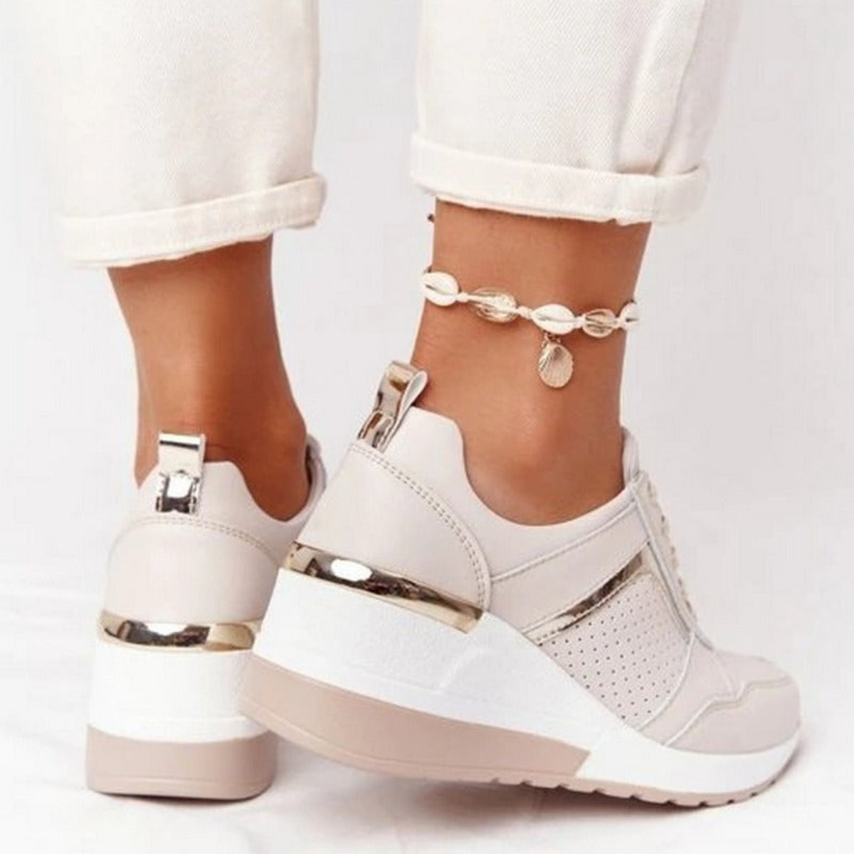 Dam Wedge Sneakers Chic 5