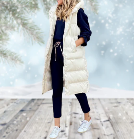 Dam Weste Mantel Med Stil Modern Design 3