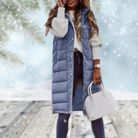 Dam Weste Mantel Med Stil Modern Design 6