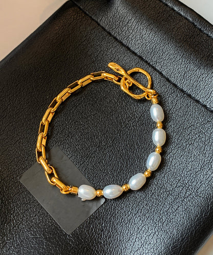 Damarmband med pärlpatchwork och utskuret mönster 2