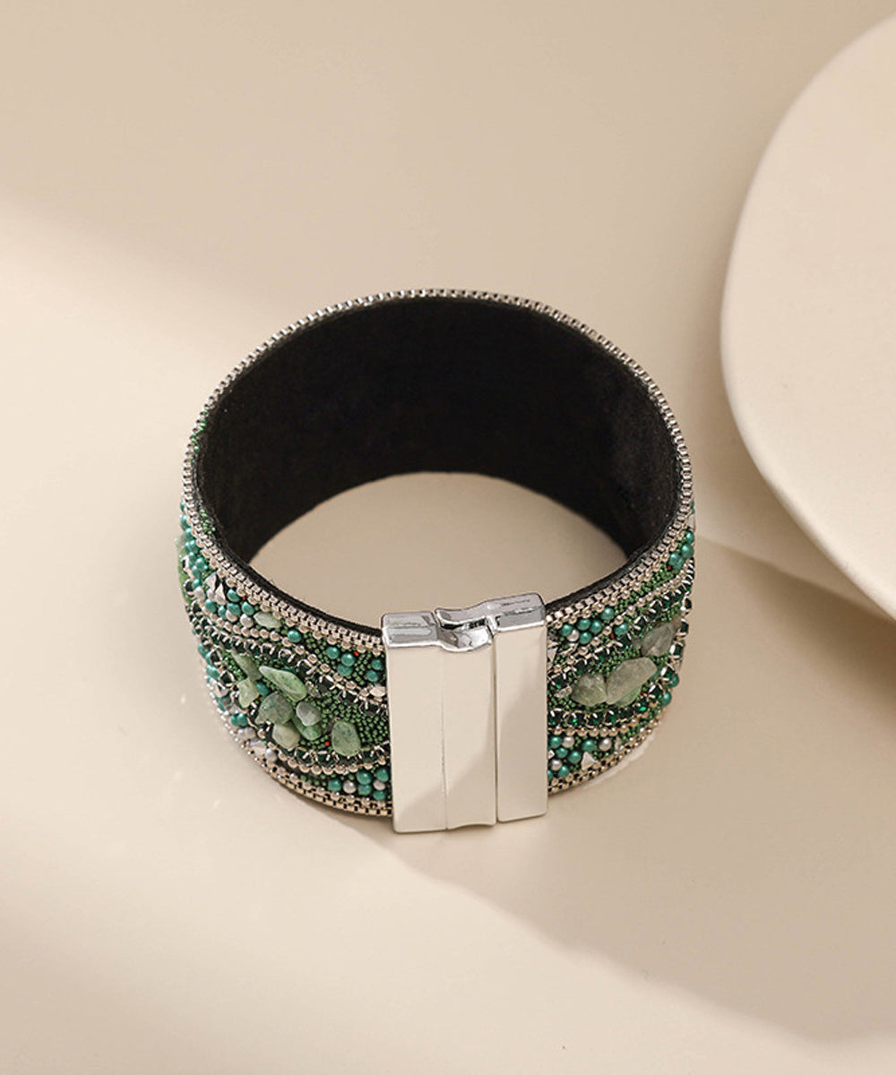 Damarmband med rispärlor i retrostil 4