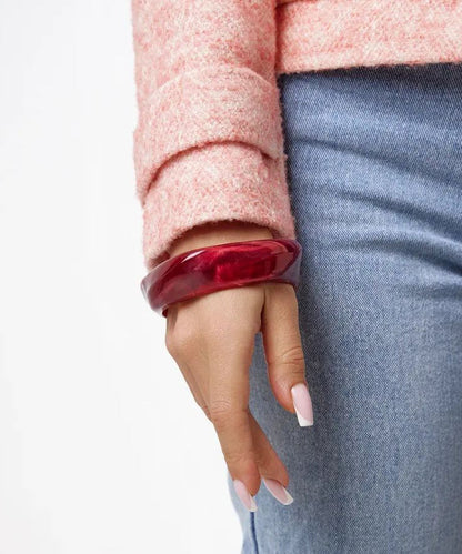 Damarmring Asymmetrisk Fyrkantig Design 1