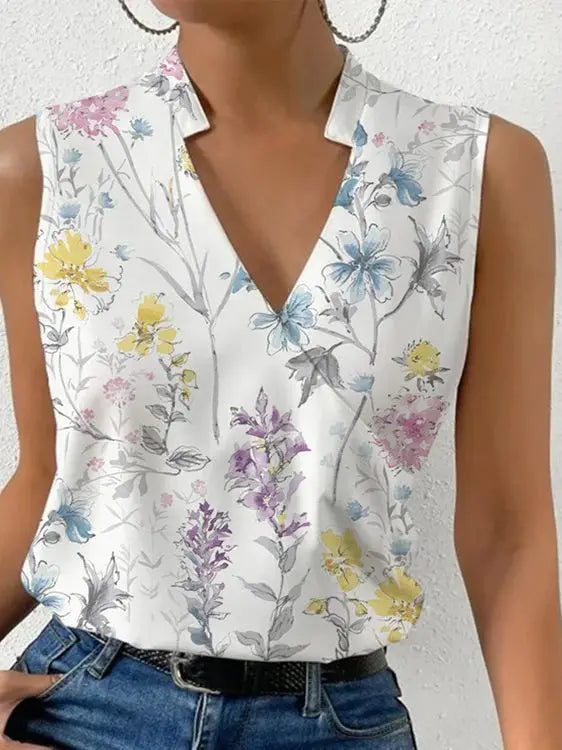 Damblus Adiana i lätt material med stilren design 1