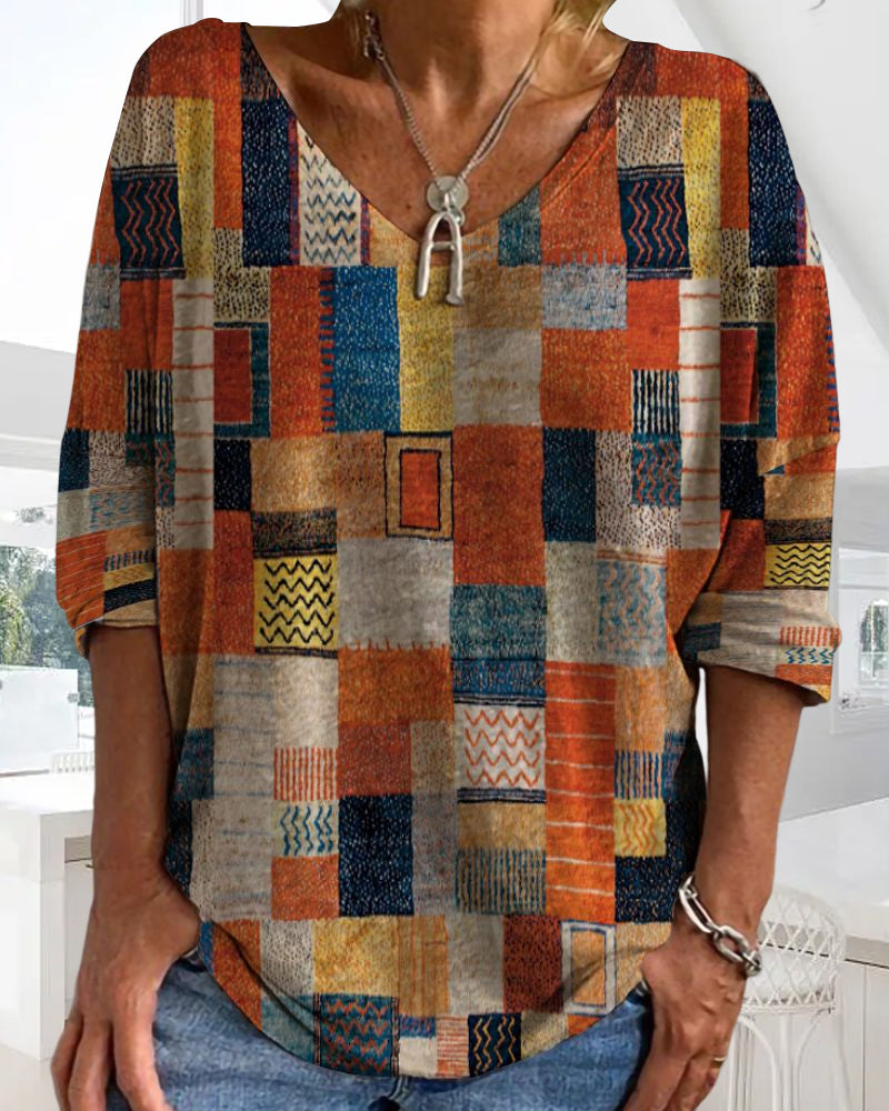 Damblus Avslappnad Silhuett Lätt Material 3