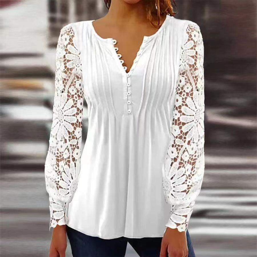 Damblus Klassisk Design Bomullsmix 2