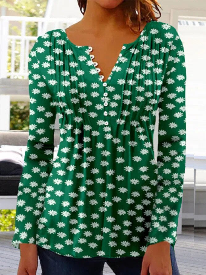Damblus Klassisk Design Bomullsmix 6