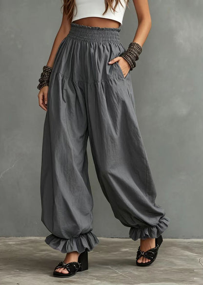 Dambyxor Oversized med Hög Midja och Lyktmodell 1