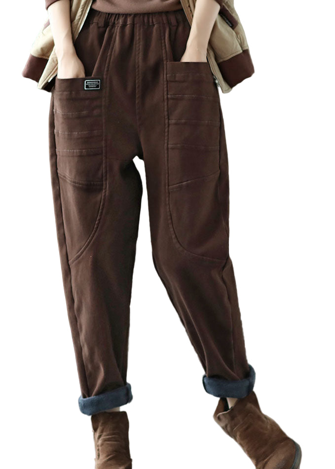 Damebyxor med Unika Chokladfickor 0