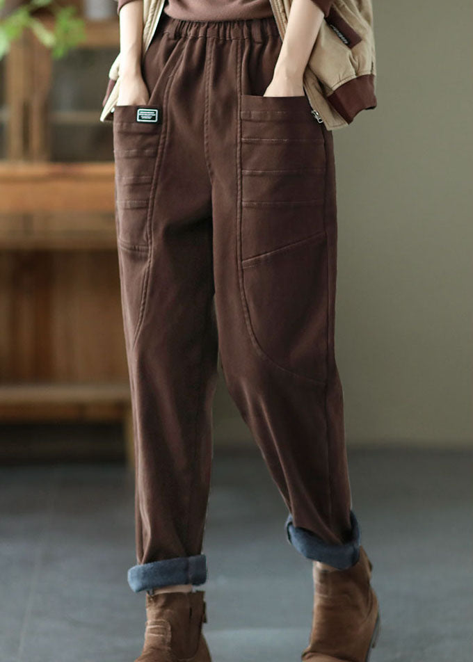 Damebyxor med Unika Chokladfickor 1