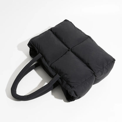 Damens Axelväska Puffer Stil Modern Design 6
