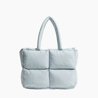 Damens Axelväska Puffer Stil Modern Design 9