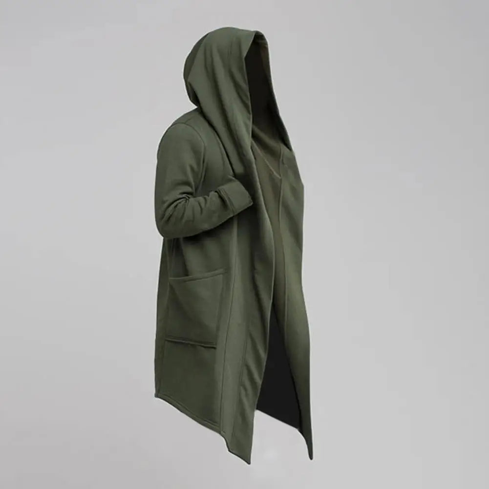 Damens Cardigan med Dramatiskt Huvudplagg 1