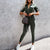 Damens Cargo Jumpsuit Slank Passform Mjuk Stretchig 6