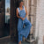 Damens Denim Jumpsuit Elegant Design 1