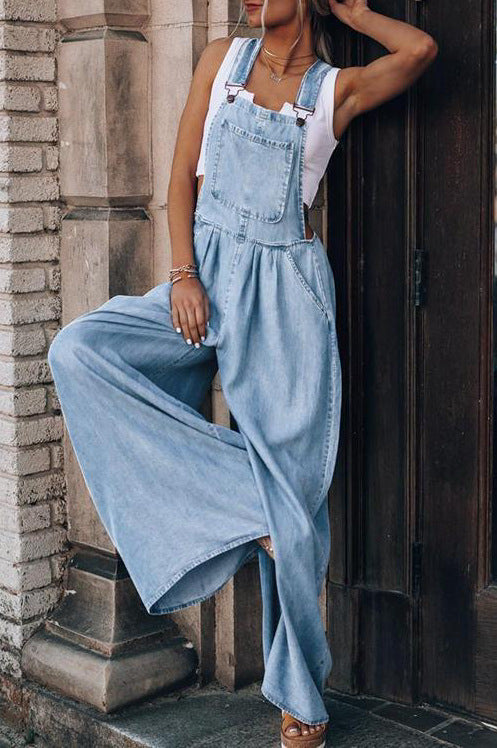 Damens Denim Jumpsuit Elegant Design 4