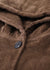 Damens Hooded Corduroy Vinterjacka 4