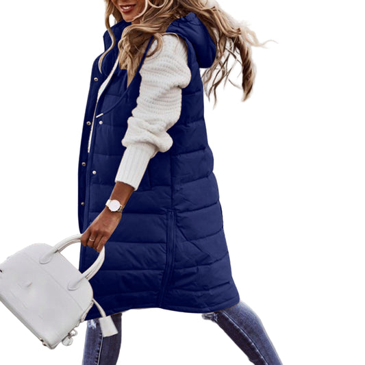 Damens Lång Hoodie Väster Urban Stil 0