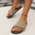 Damens Sandaler Justerbara Remmar Kork Slip-On 1