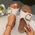 Damens Sandaler Justerbara Remmar Kork Slip-On 4