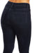 Damens Skinny Jeans Hög Midja Denim 4