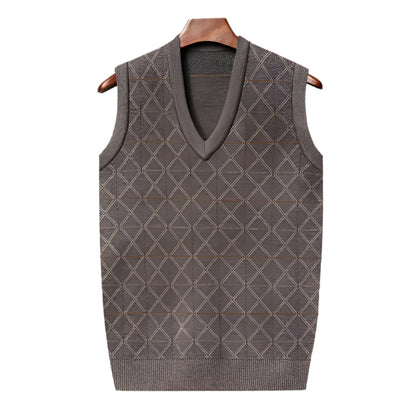 Damens Tanktop i Stickad Ull 0