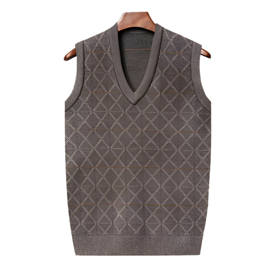Damens Tanktop i Stickad Ull 0