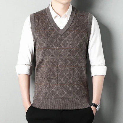 Damens Tanktop i Stickad Ull 1