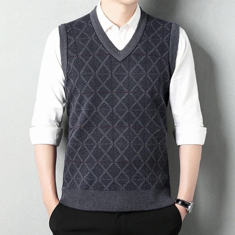 Damens Tanktop i Stickad Ull 3