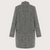 Damens Vinterkappa Houndstooth Ull 4