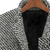 Damens Vinterkappa Houndstooth Ull 5