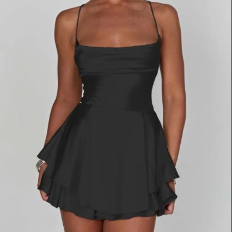 Damer Cami Playsuit med Cowl Neck 10