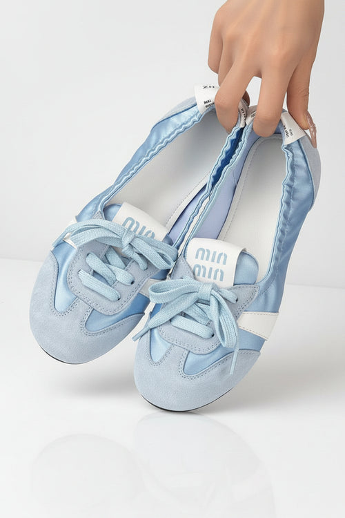 Damer Flat Shoes Splicing 0