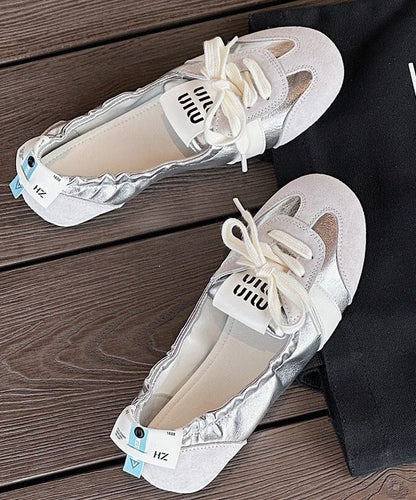 Damer Flat Shoes Splicing 1