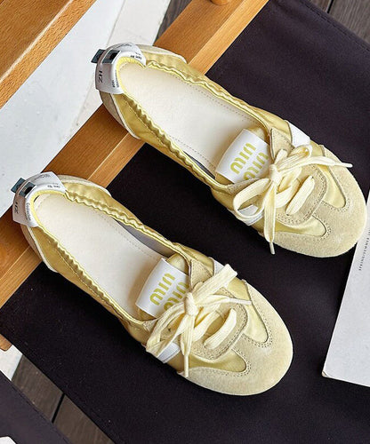 Damer Flat Shoes Splicing 2